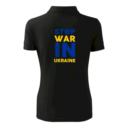 Farebný nápis Stop war in ukraine
