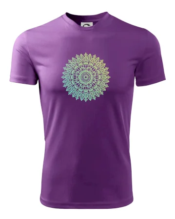 Mandala zelenožlutá