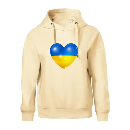Ukrajina srdce vlajka
