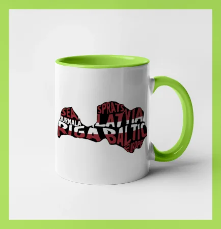 Mapy - názvy miest - Lotyšsko