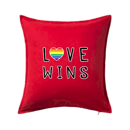 Love wins nápis
