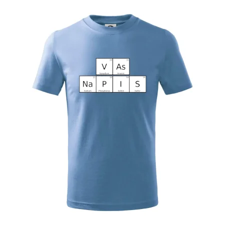 Vlastný nápis - periodická tabuľka