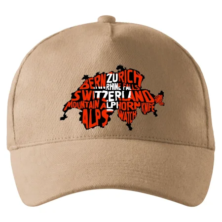 Mapy - názvy miest - Švajčiarsko