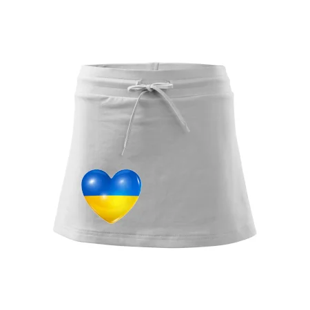 Ukrajina srdce vlajka