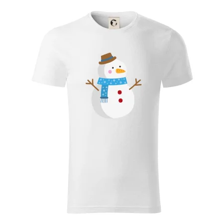 Snehuliak so šálom