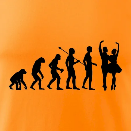 Evolúcia tanec - pár