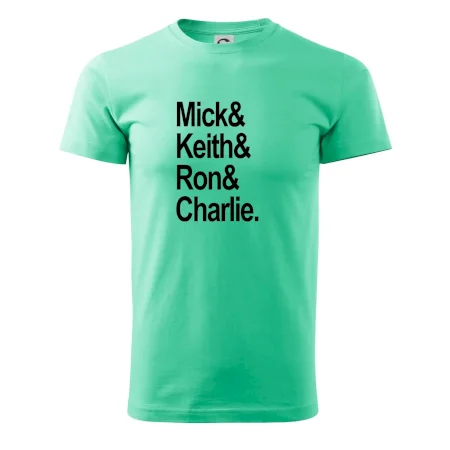 Mick Keith Ron Charlie