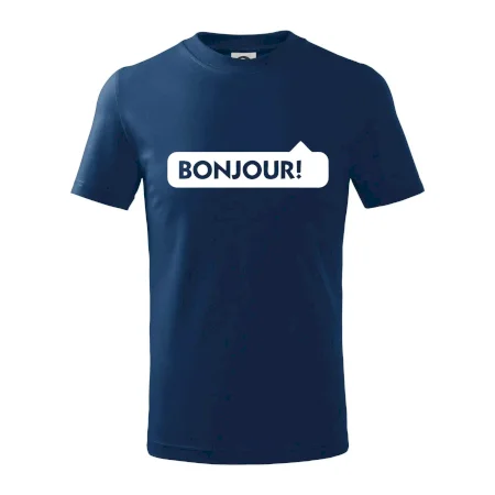 Nápis Bonjour