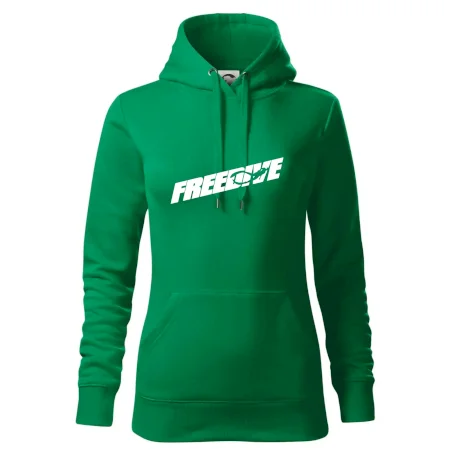 Freedive - nápis s potápačom