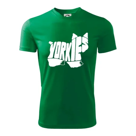 Yorkšírský teriér - Yorkie - Nápis v tele