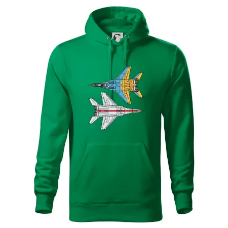 Mig 29 Fulcrum zo spoda a zo shora