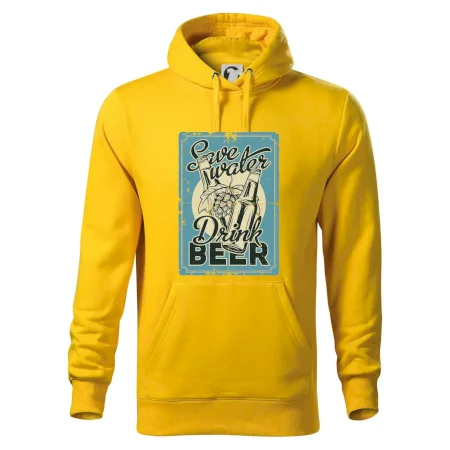 Save water drink beer poster