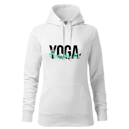Yoga nápis farebný