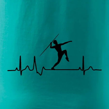 EKG hod oštepom muž