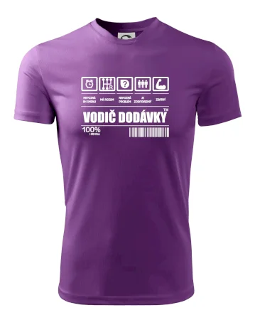 Čiarový kód - Vodič dodávky