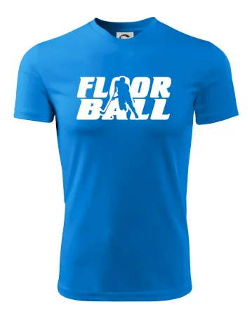 Floorball nápis rovný