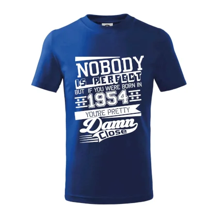 Nobody is perfect - 1954