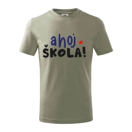 Ahoj škola farebné