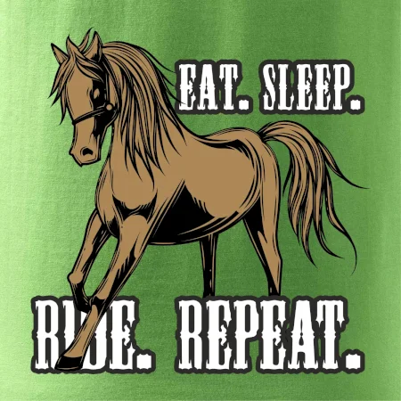 Eat Sleep Ride Repeat Western