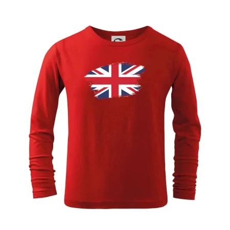 Britská vlajka roztrhaná