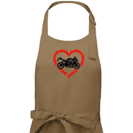 Moto srdce reťaz - cestná