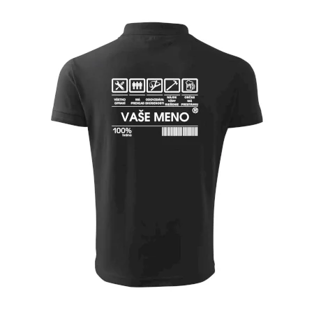 Vaše meno - čiarový kód