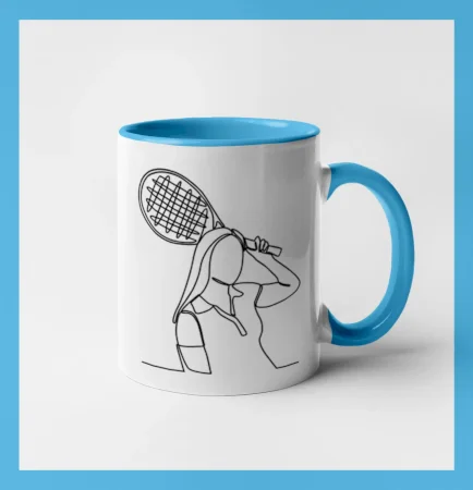 Tenistka jedným ťahom