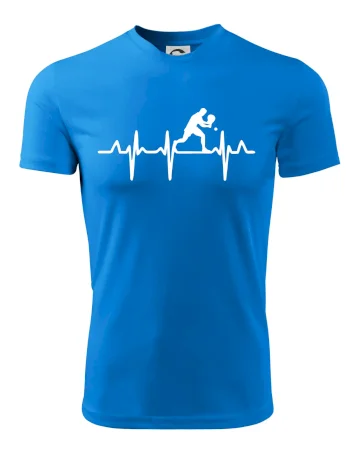EKG stolný tenista stojaci