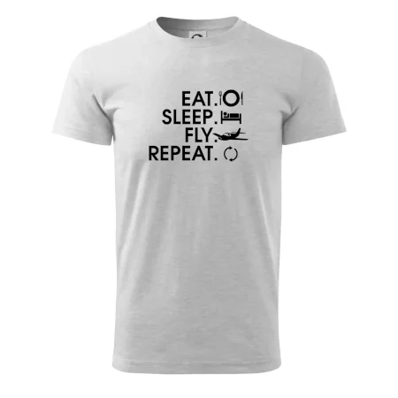 Eat sleep fly repeat