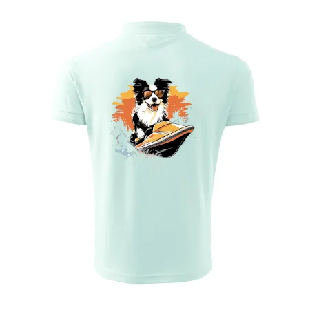 Border Kólia na vodnom skútri