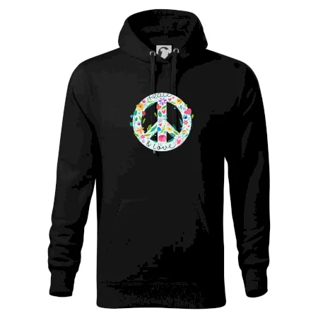 Peace and love symbol