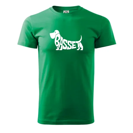Basset nápis v tele