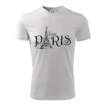 Paris nápis Eiffelovka rovný