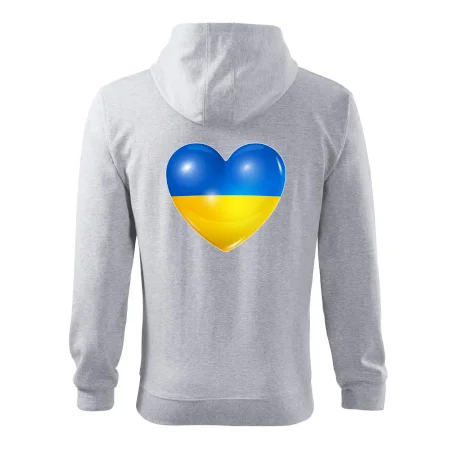 Ukrajina srdce vlajka