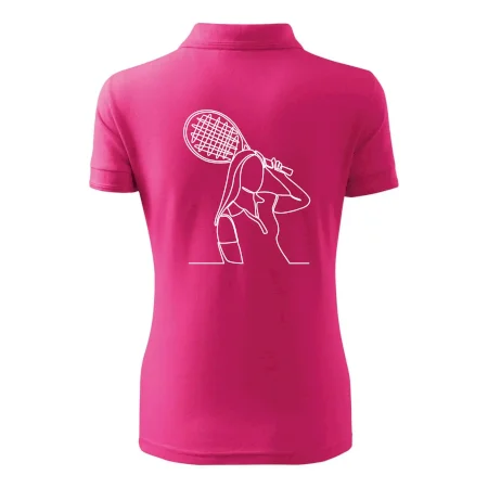 Tenistka jedným ťahom