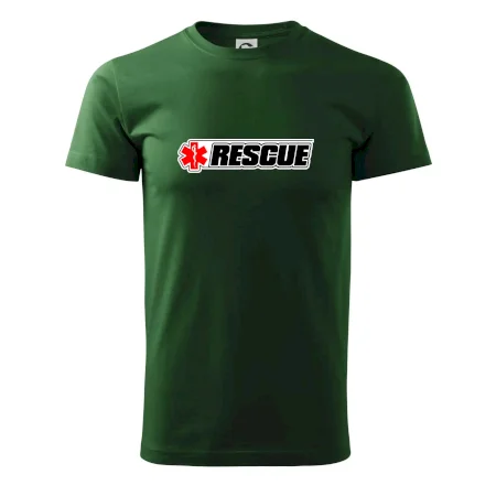 Záchranár rescue kríž červený