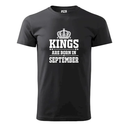 Kings are born in September