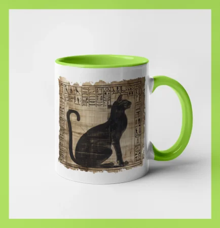 Egyptské hieroglyfy mačka