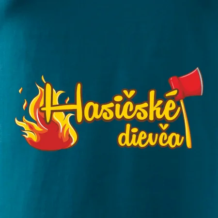 Hasičské dievča - oheň a sekera