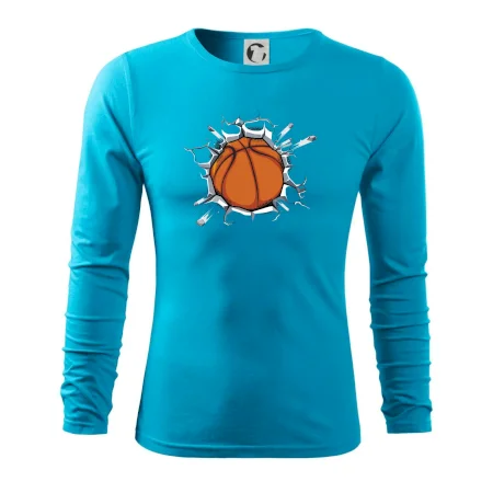 Basketbal lopta v triku
