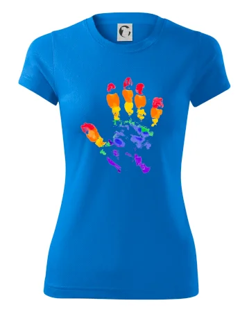 LGBT hand print