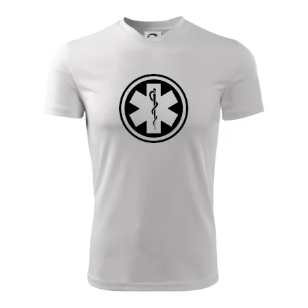Rescue logo samostatné guľaté