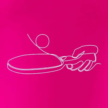 Stolný tenis jedným ťahom