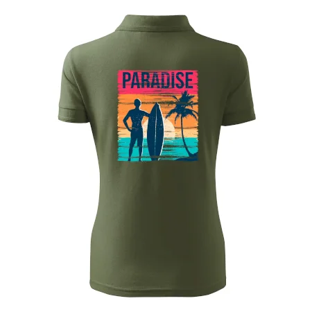 Paradise - farebný štvorec