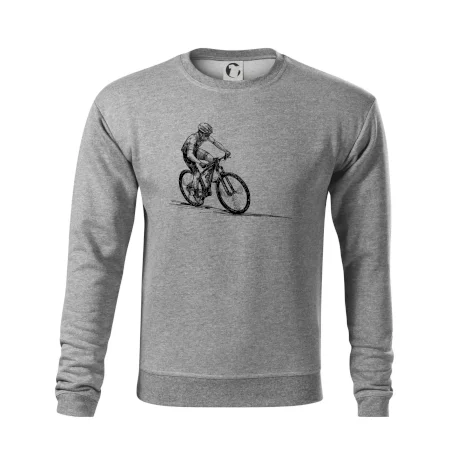 MTB kreslený cyklista