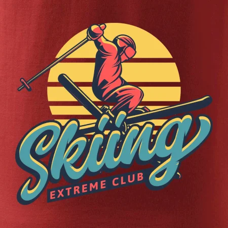 Skiing winter extreme cup