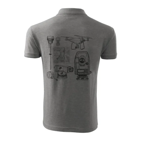 Geodet teodolit dron