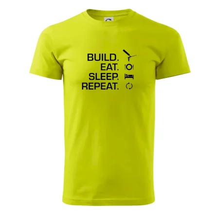Build eat sleep repeat - montážna pena