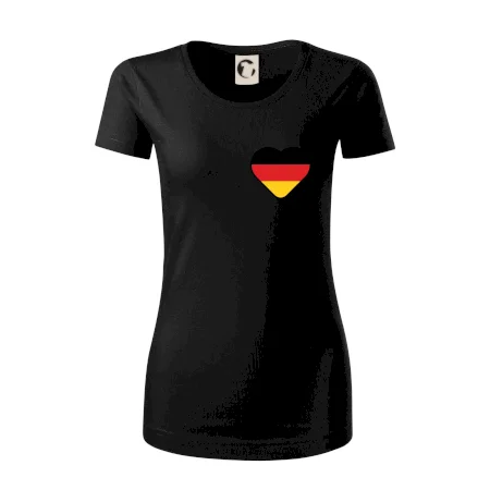 Germany love prso - Nemecká vlajka