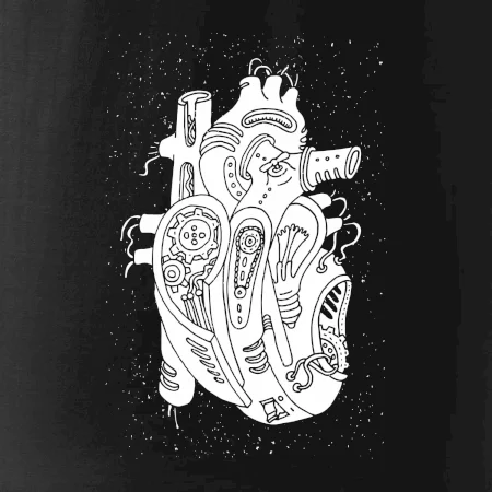 Steampunk ľudské srdce